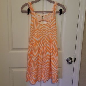 Roxy skater dress with keyhole back